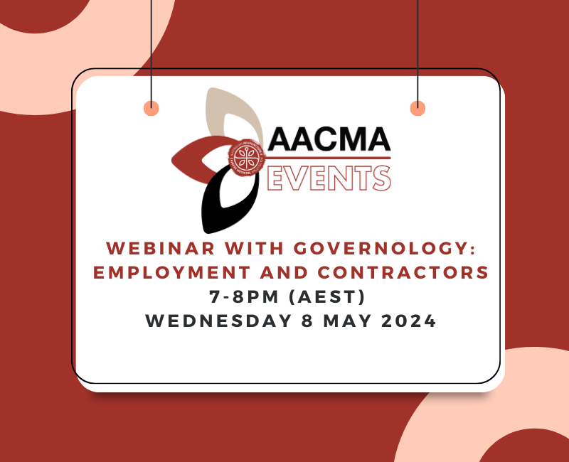 AACMA Webinar with Governology: Employment and Contractors